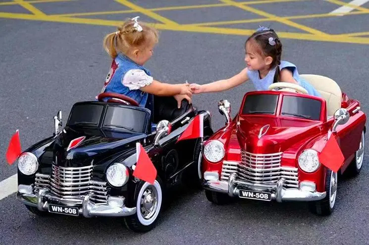 New Classic Car Children&prime; S Electric Four-Wheeled Vehicle