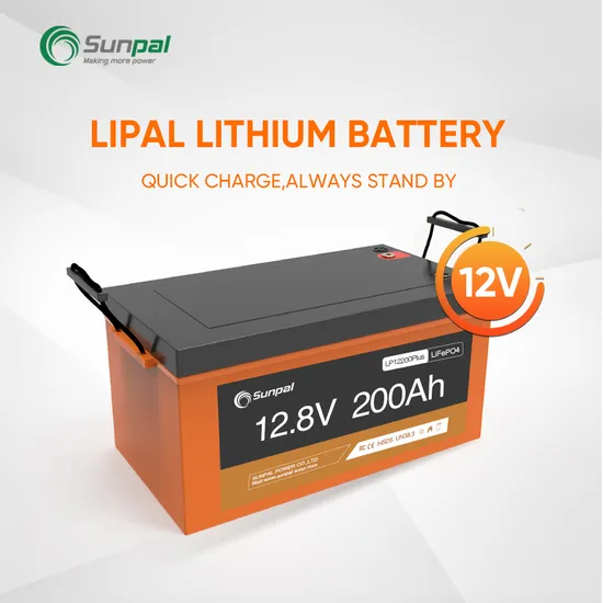 Sunpal LiFePO4 Lithium Ion Battery Batteries 12V 100ah 200ah Super Capacitor Solar Battery Storage Energy EU Stock