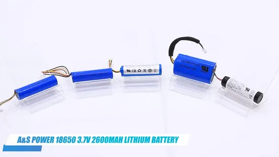18+ Years Manufacturer Lithium Battery 18650 Li Ion Batteries 3.7V 2600mAh Lithium