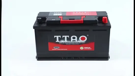 DIN100 Automobile Engine Storage Battery 12V100ah Mf Battery 60038 Auto Battery 